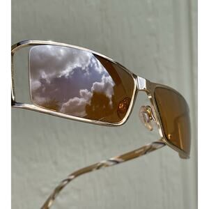 Via Spiga Sunglasses Frames 402-S 60K 50-16-135 Gold Full Rim Vintage